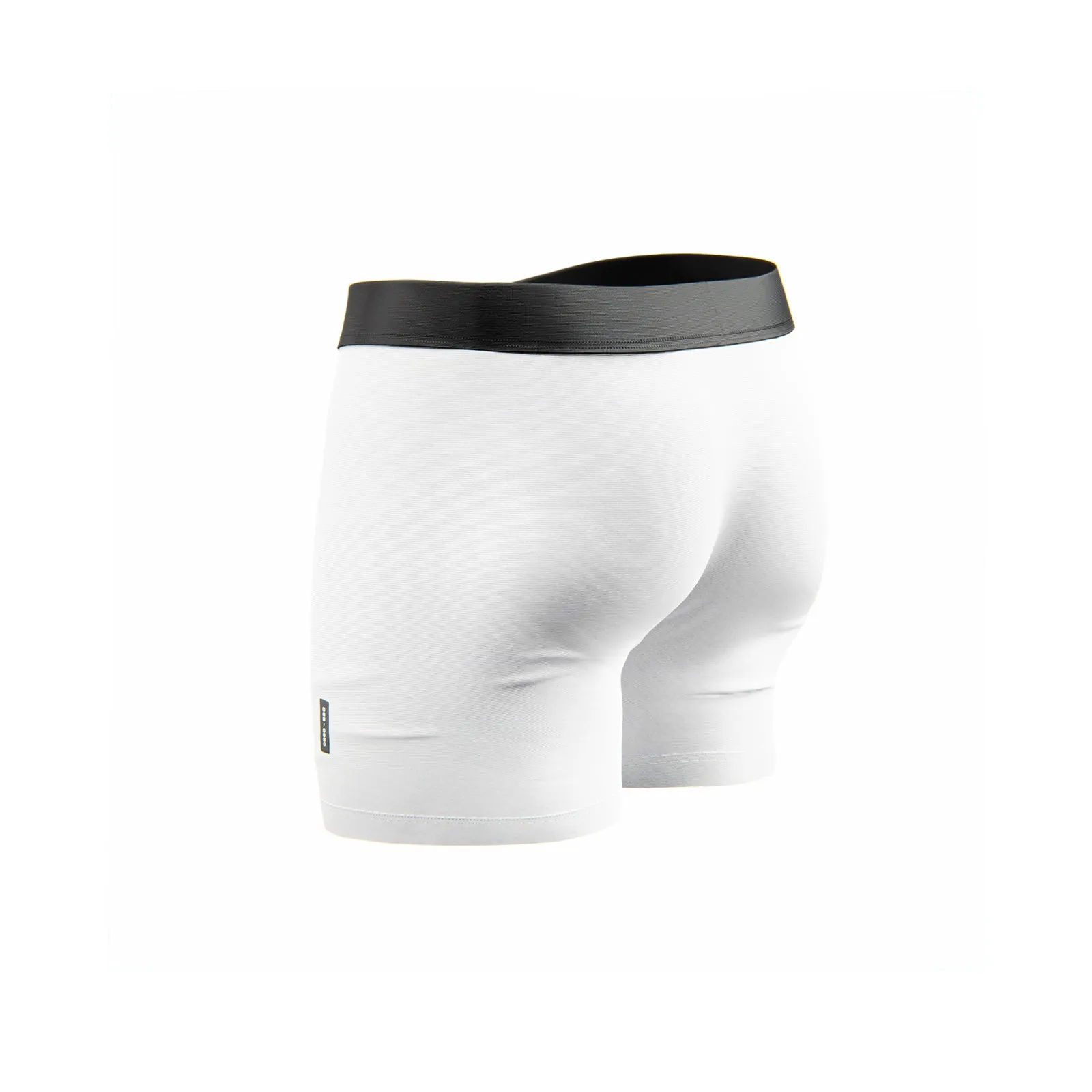 0630. Solucell Essential Boxer Brief - White ASRV