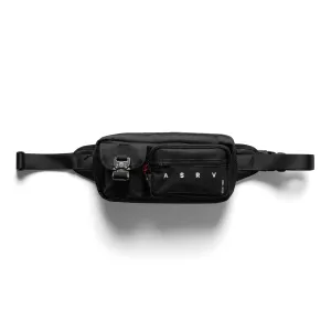 0703. Cordura Tech Crossbody Pack - Black ASRV