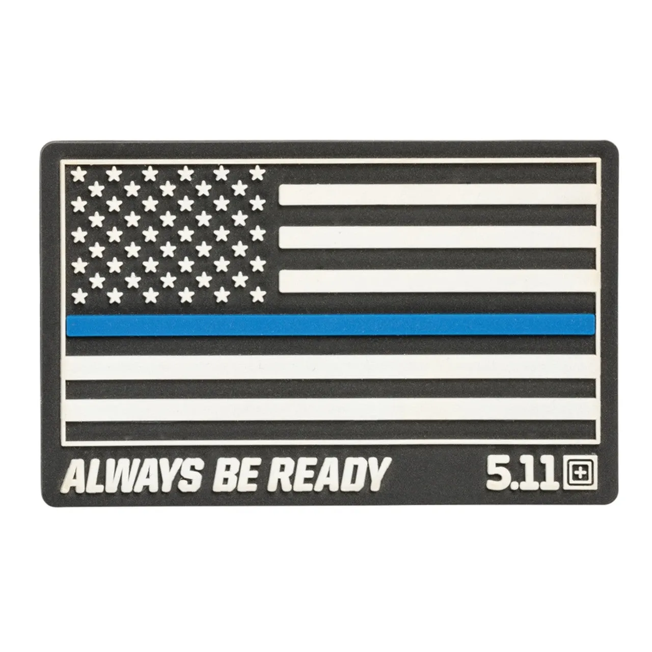 5.11 Tactical Thin Blue Line Rubber Patch