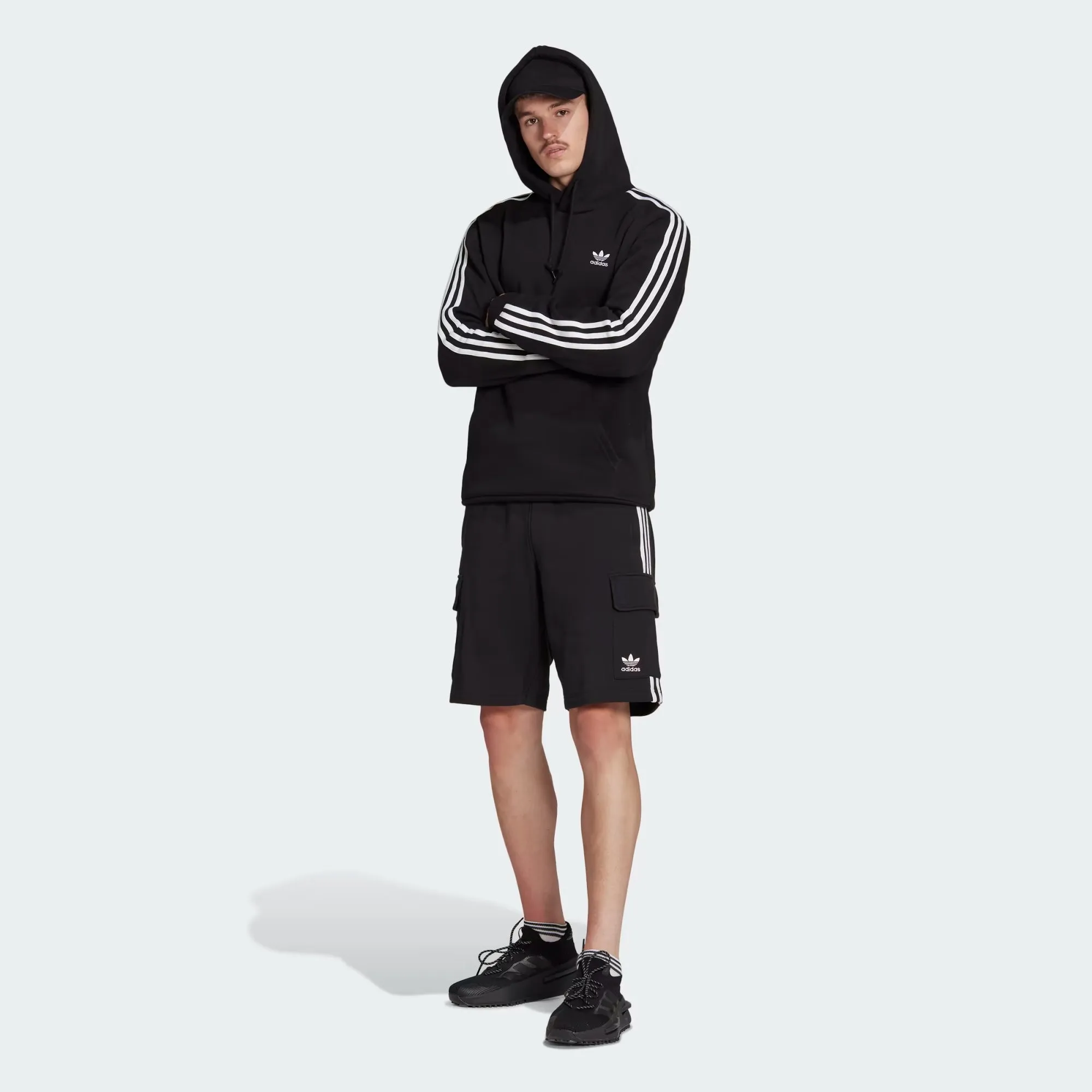 Adidas Adicolor Classics 3 Stripes Cargo Shorts - Men