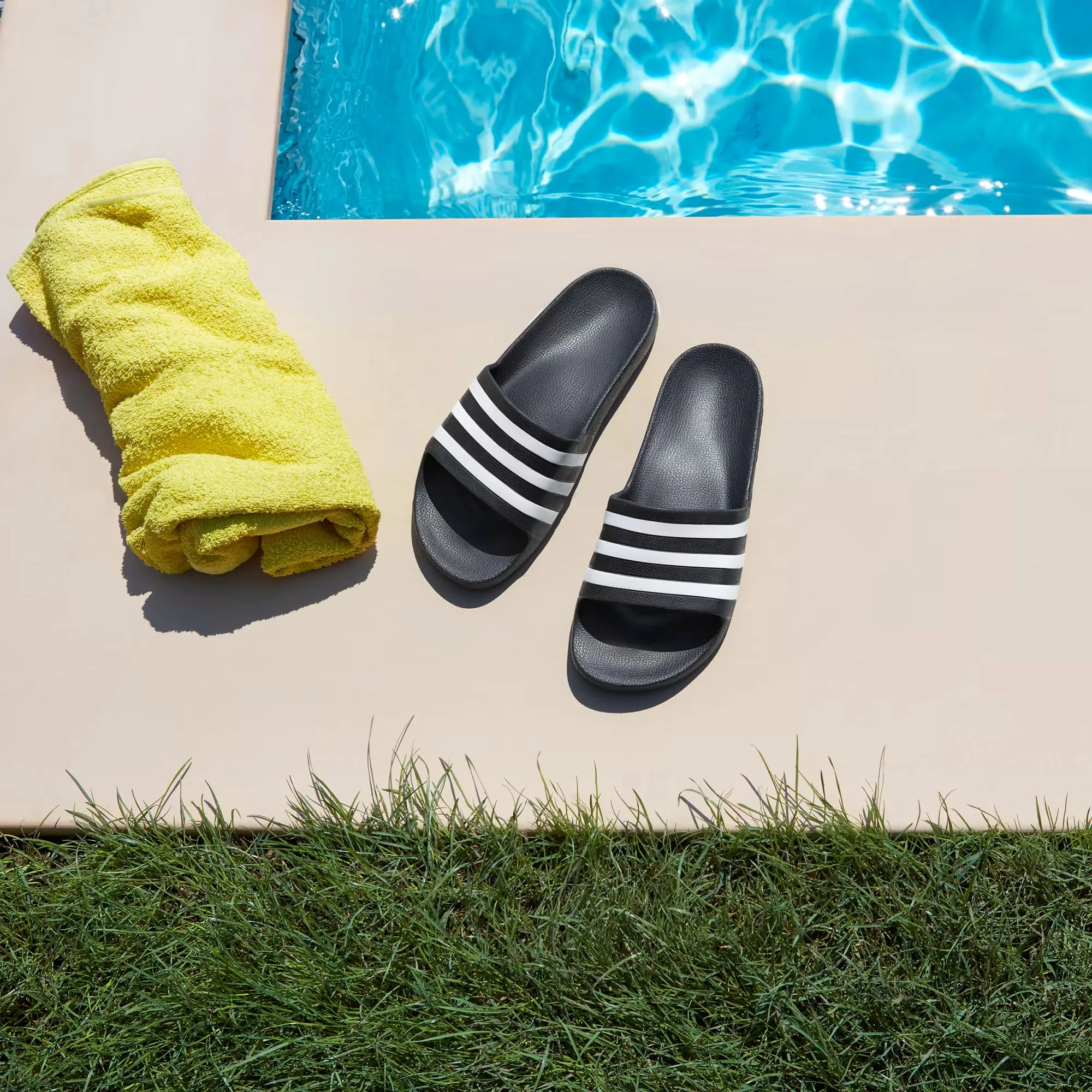 Adidas Adilette Aqua Slides - Men