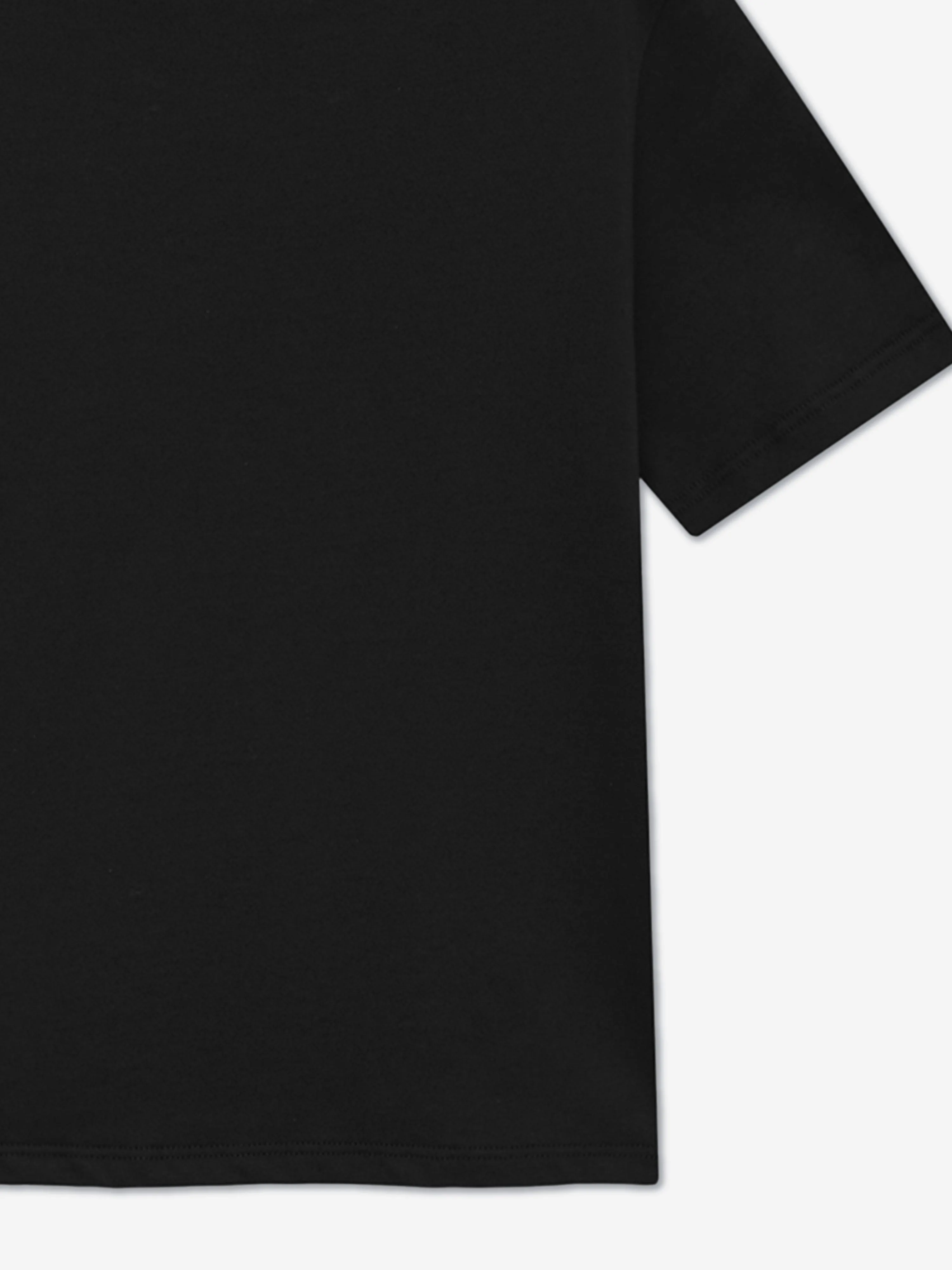 Amiri Kids Staggered Sequin T-Shirt in Black