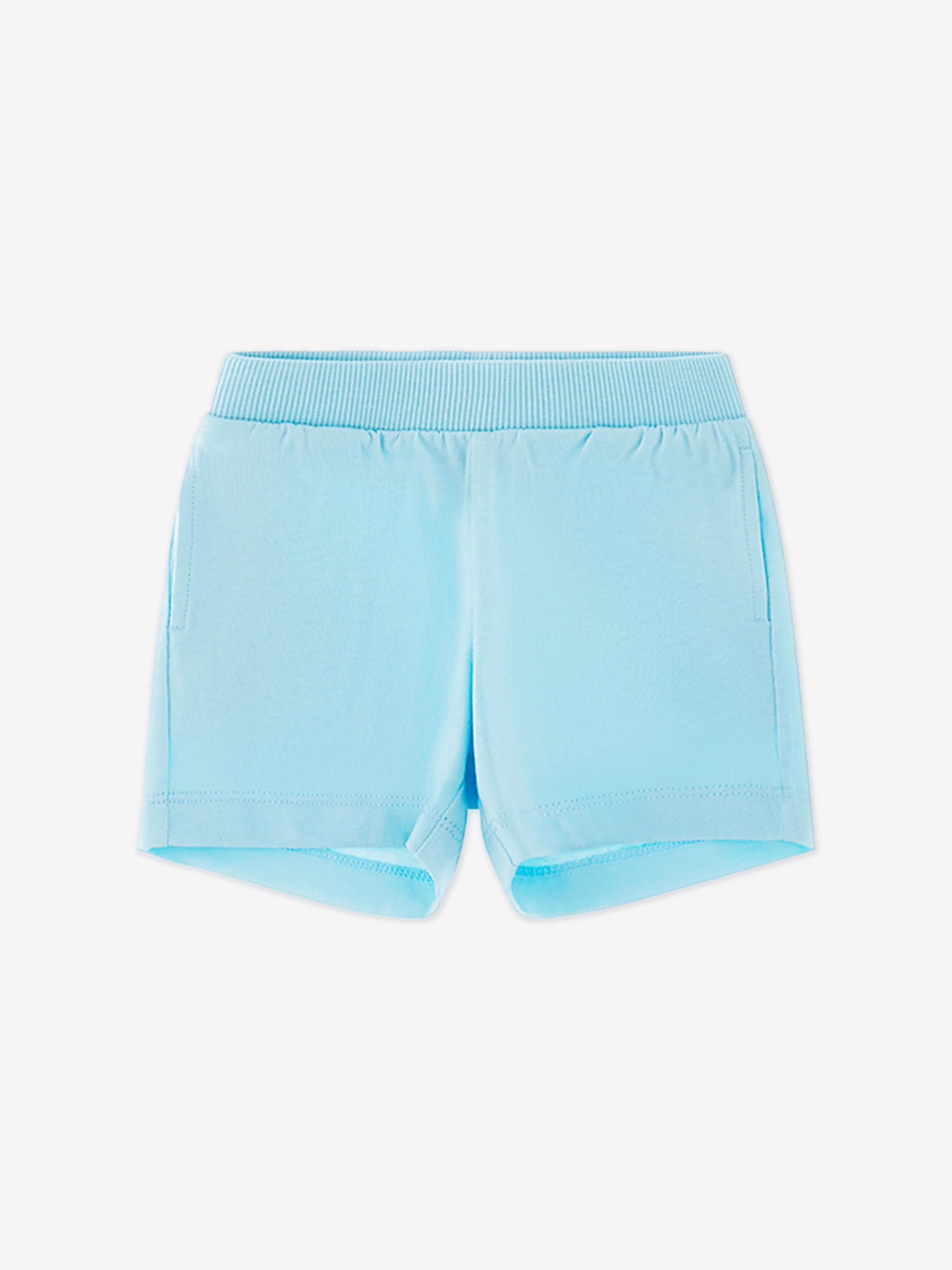 Baby Boys Teddy Bear Short Set in Blue