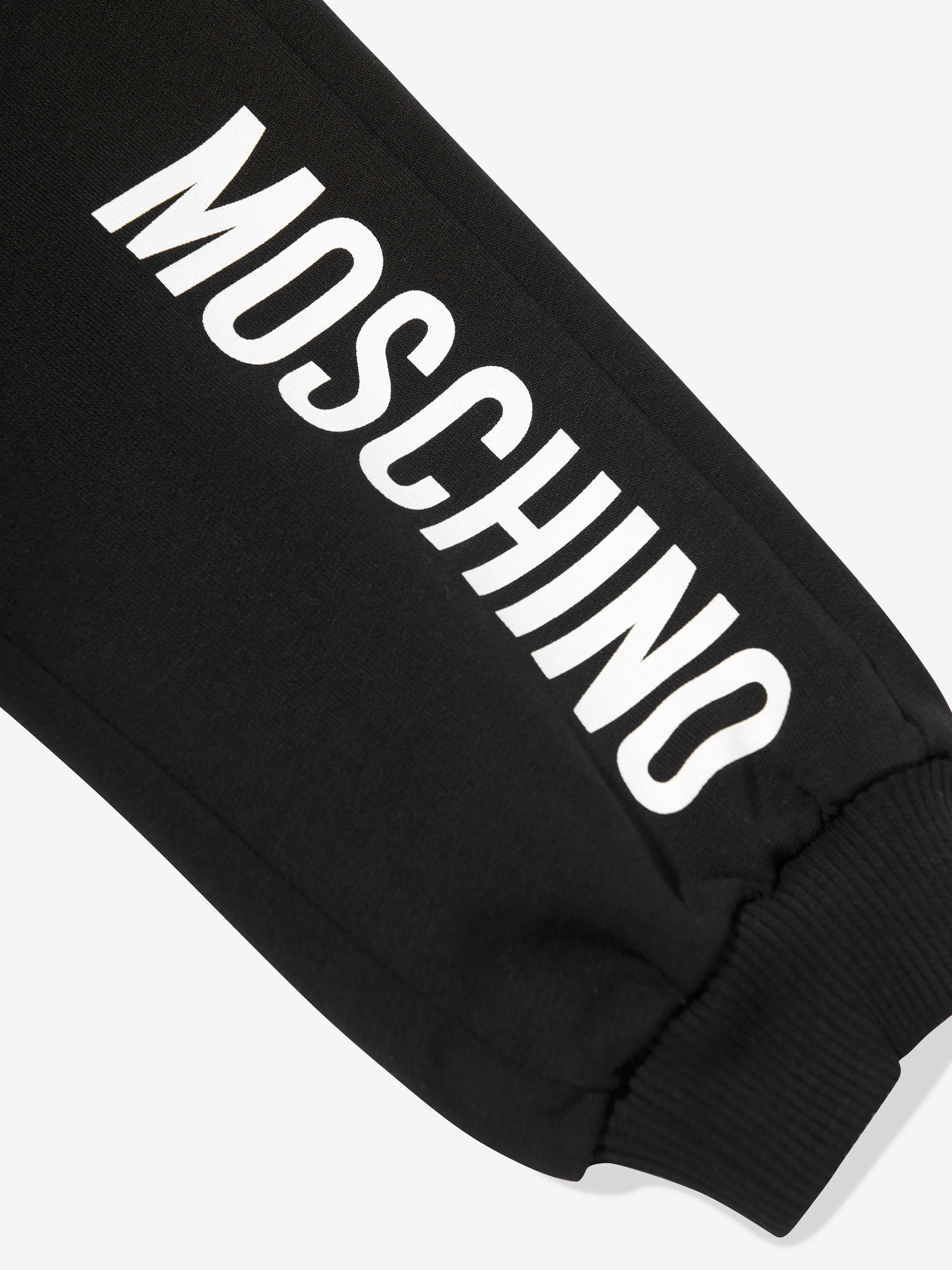 Baby Logo Print Joggers in Black
