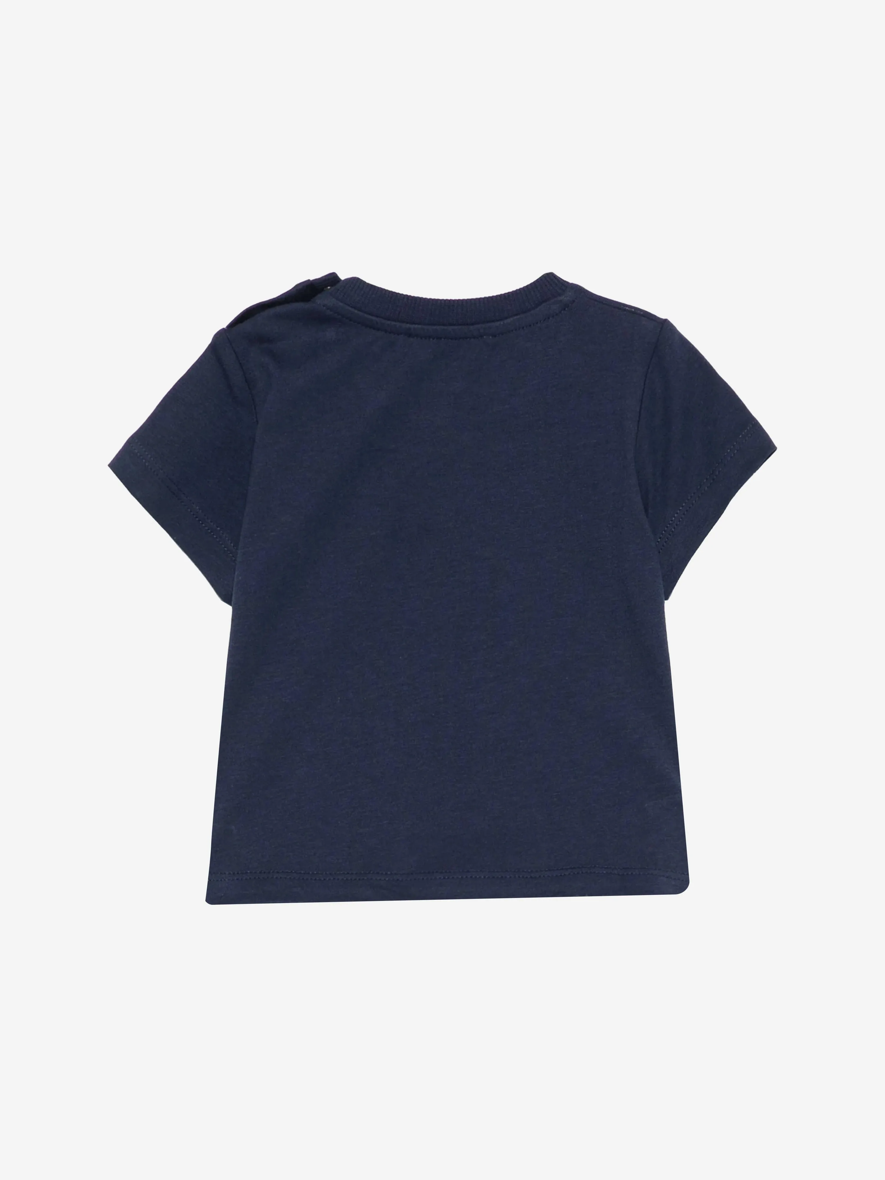 Baby Teddy Bear Logo T-Shirt in Navy