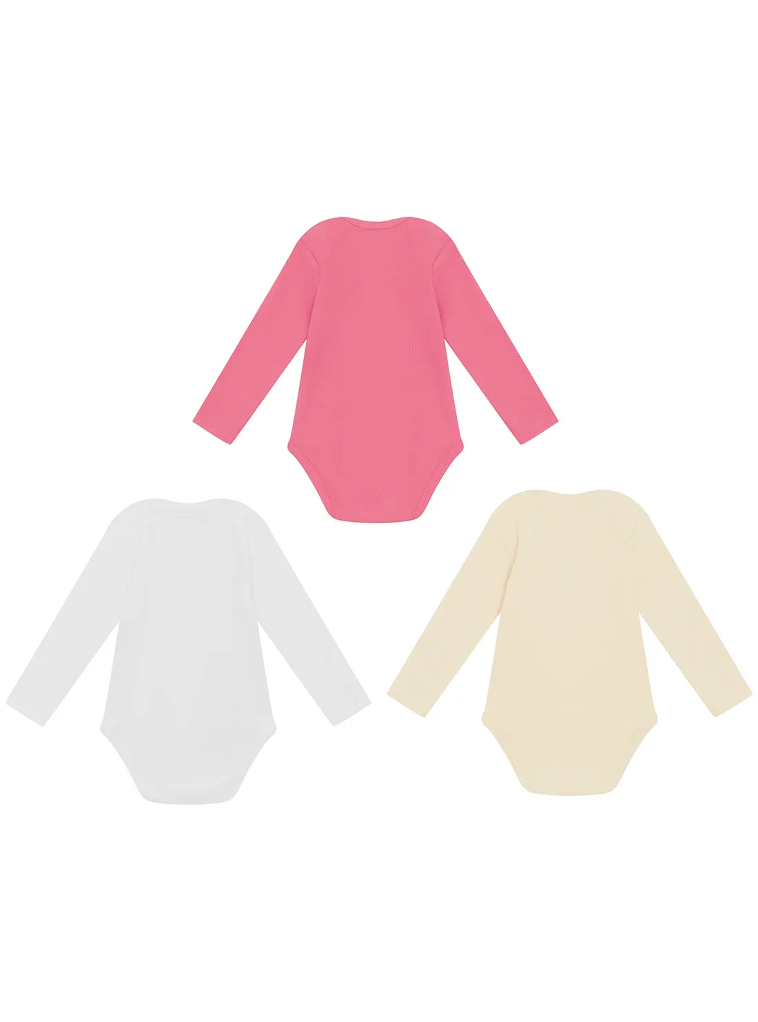 Beige Pink 3 Piece Set (0-12M) Guess