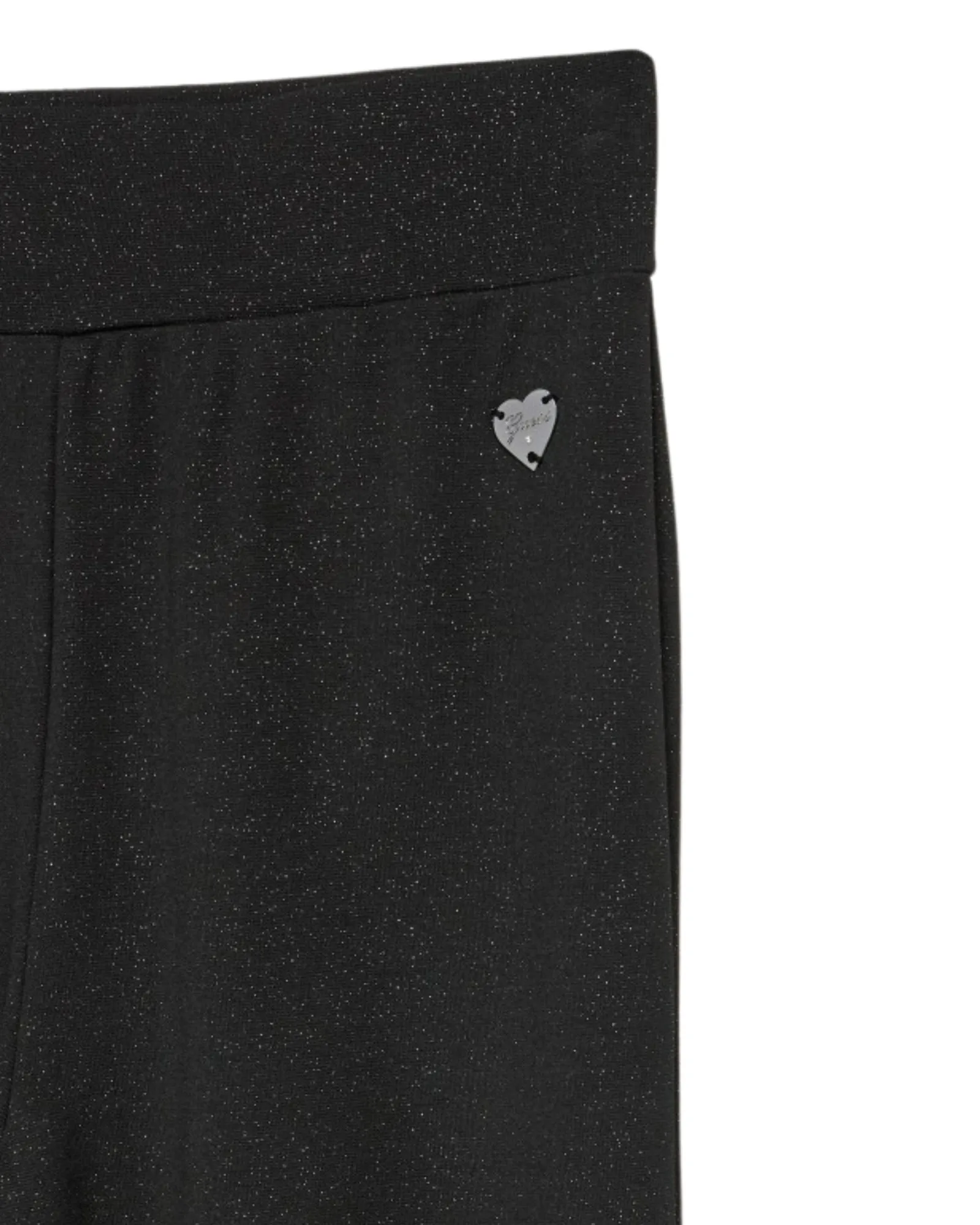 Black Punto Milano Flare Leggings (7-16) Guess