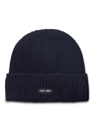 Bonnet Canot - en maille perle (NAVY)