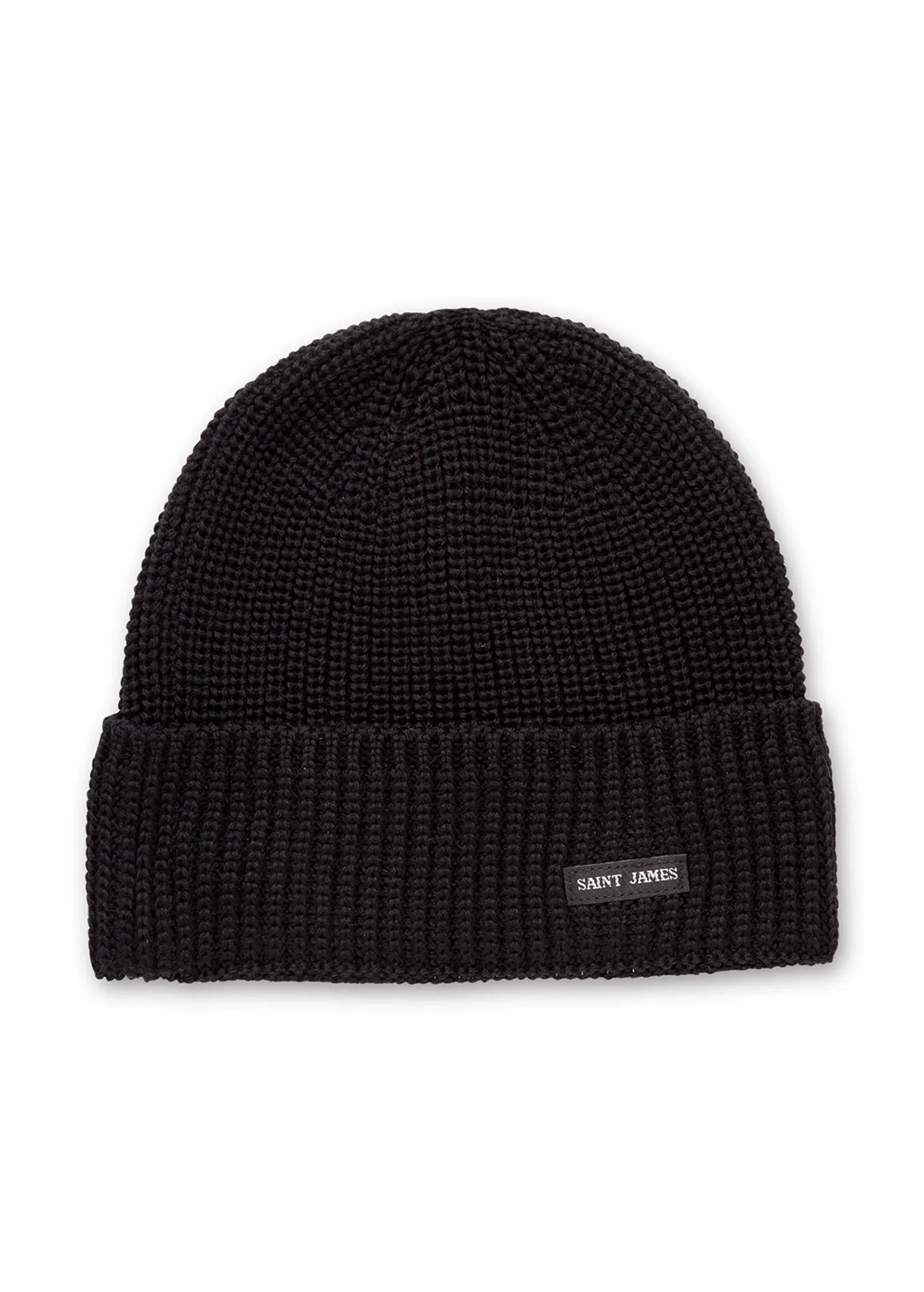 Bonnet Canot - en maille perle (NOIR)