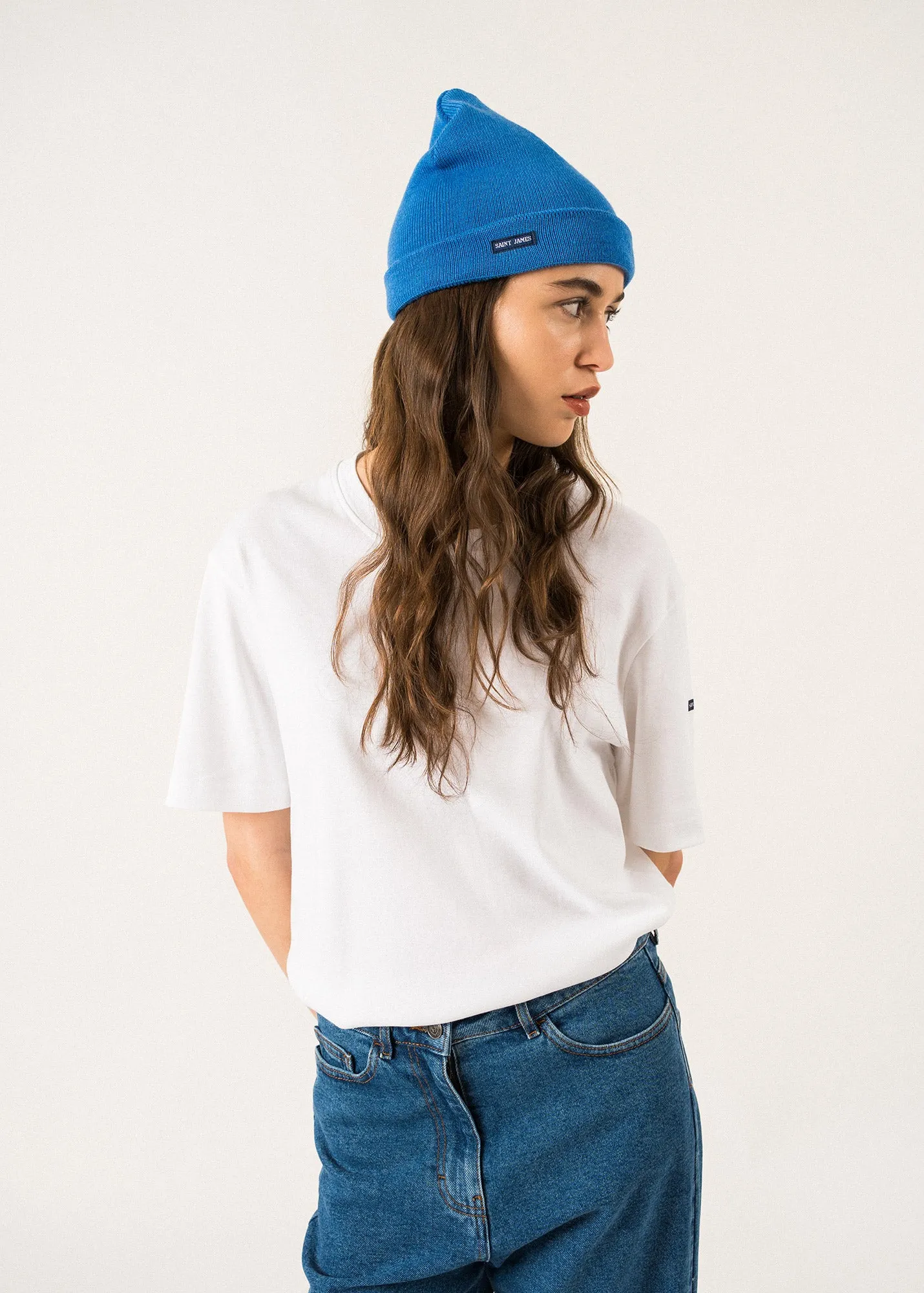 Bonnet de quart uni - en laine (MER)
