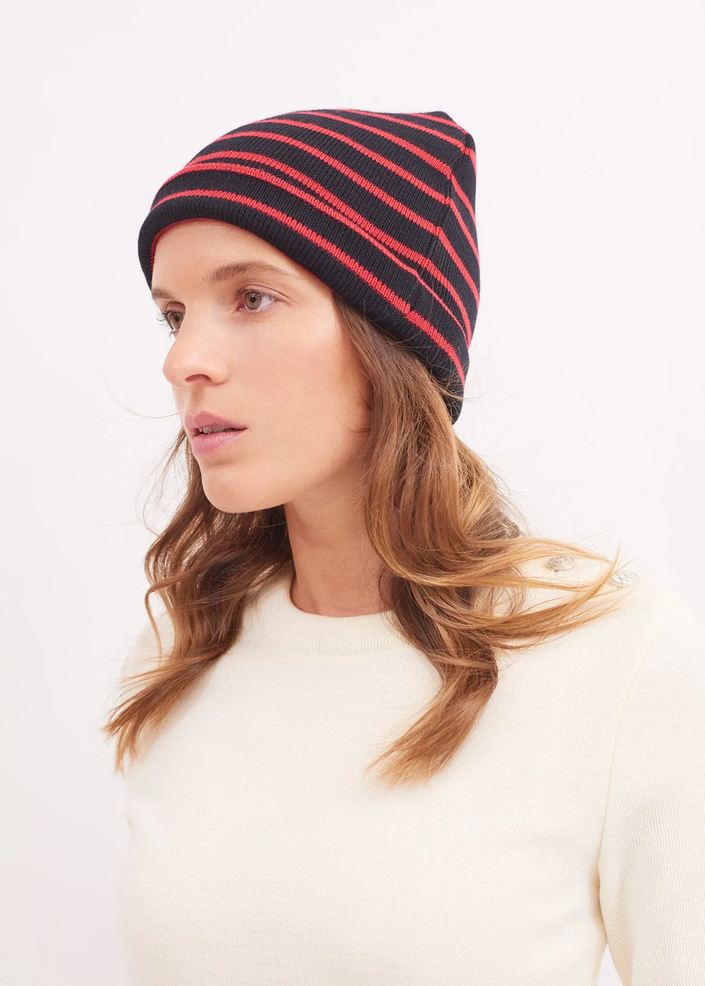 Bonnet marin Cartier - ray (NAVY/TULIPE)