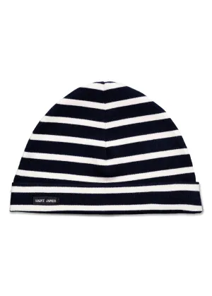 Bonnet ray enfant Surcouf - en coton (MARINE/ECRU)