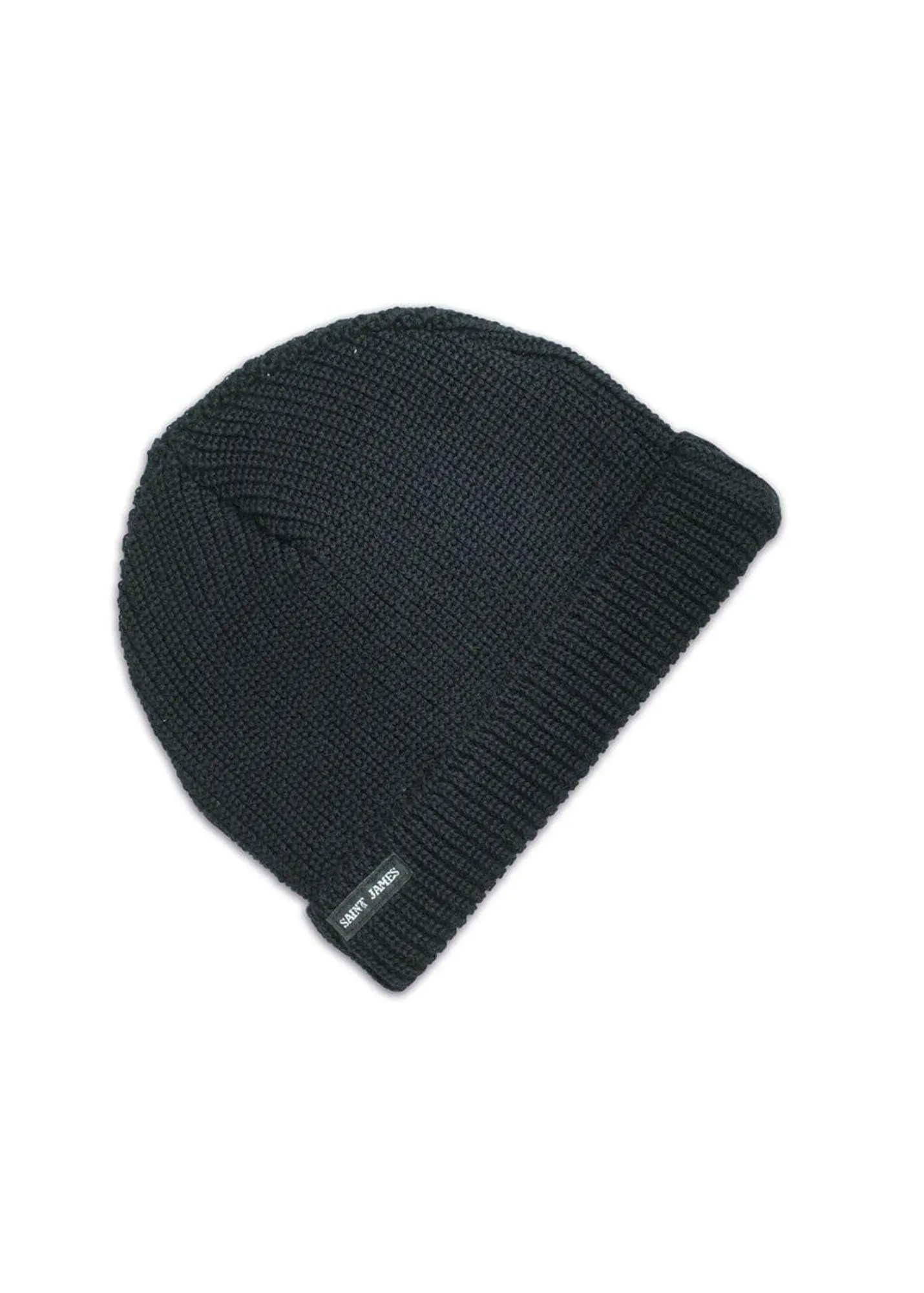 Bonnet uni Perl - en laine (MARINE)