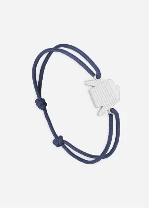 Bracelet lien Marinire - SAINT JAMES x Le Vent  la franaise (ARGENT/MARINE)