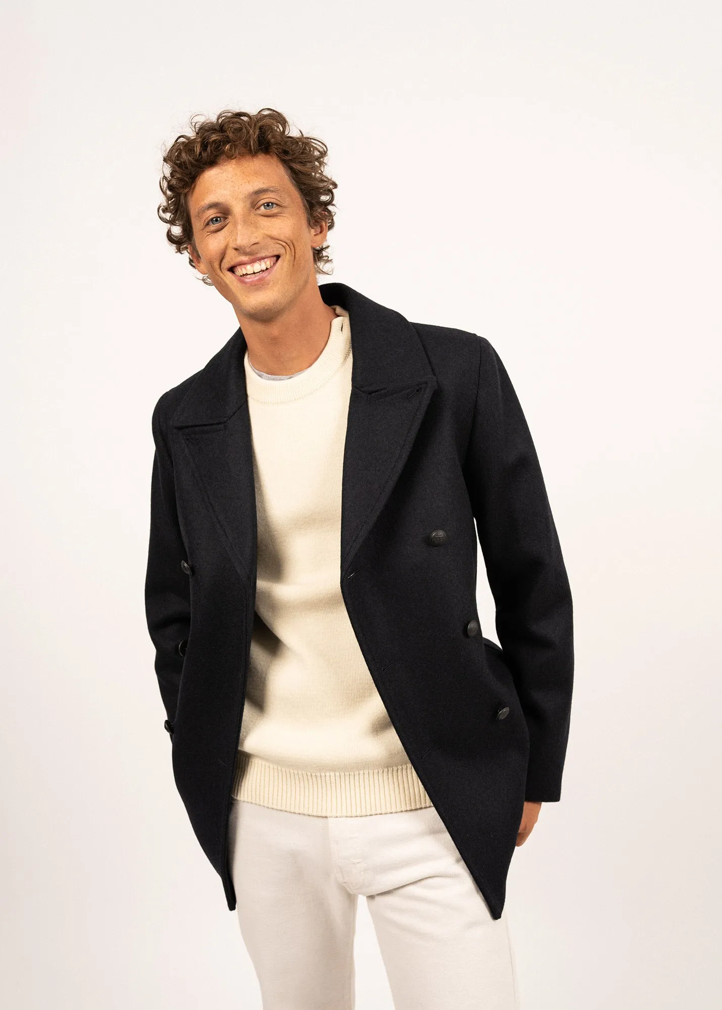 Caban authentique Galion - fabriqu en France (NAVY)