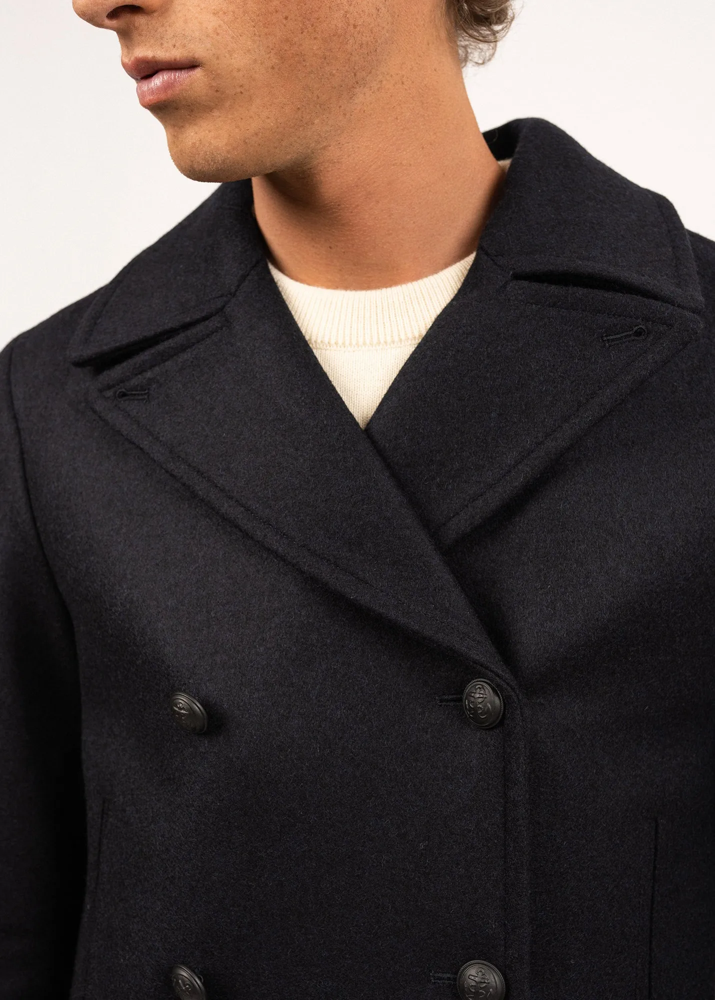 Caban authentique Galion - fabriqu en France (NAVY)