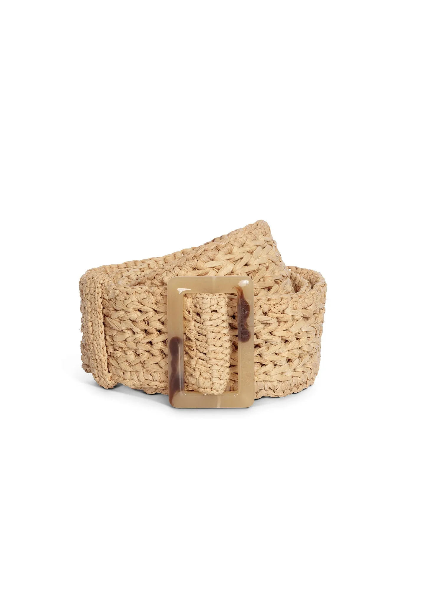 Ceinture femme - en raphia (NATUREL)