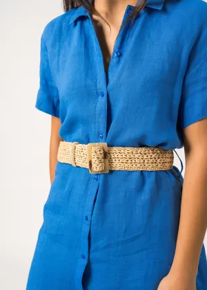 Ceinture femme - en raphia (NATUREL)