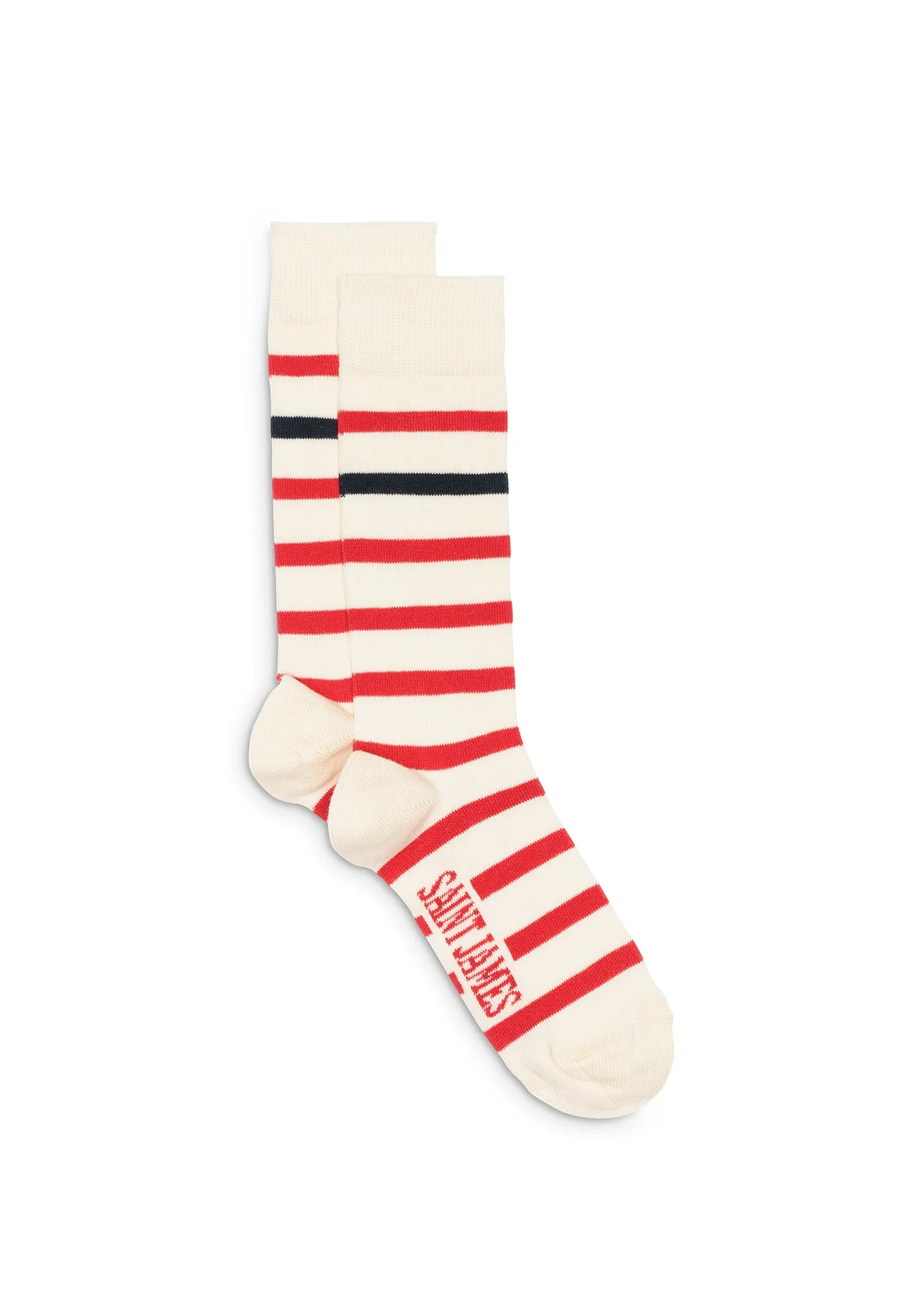 Chaussettes marinire Naval - en coton (ECUME/TULIPE/MARINE)