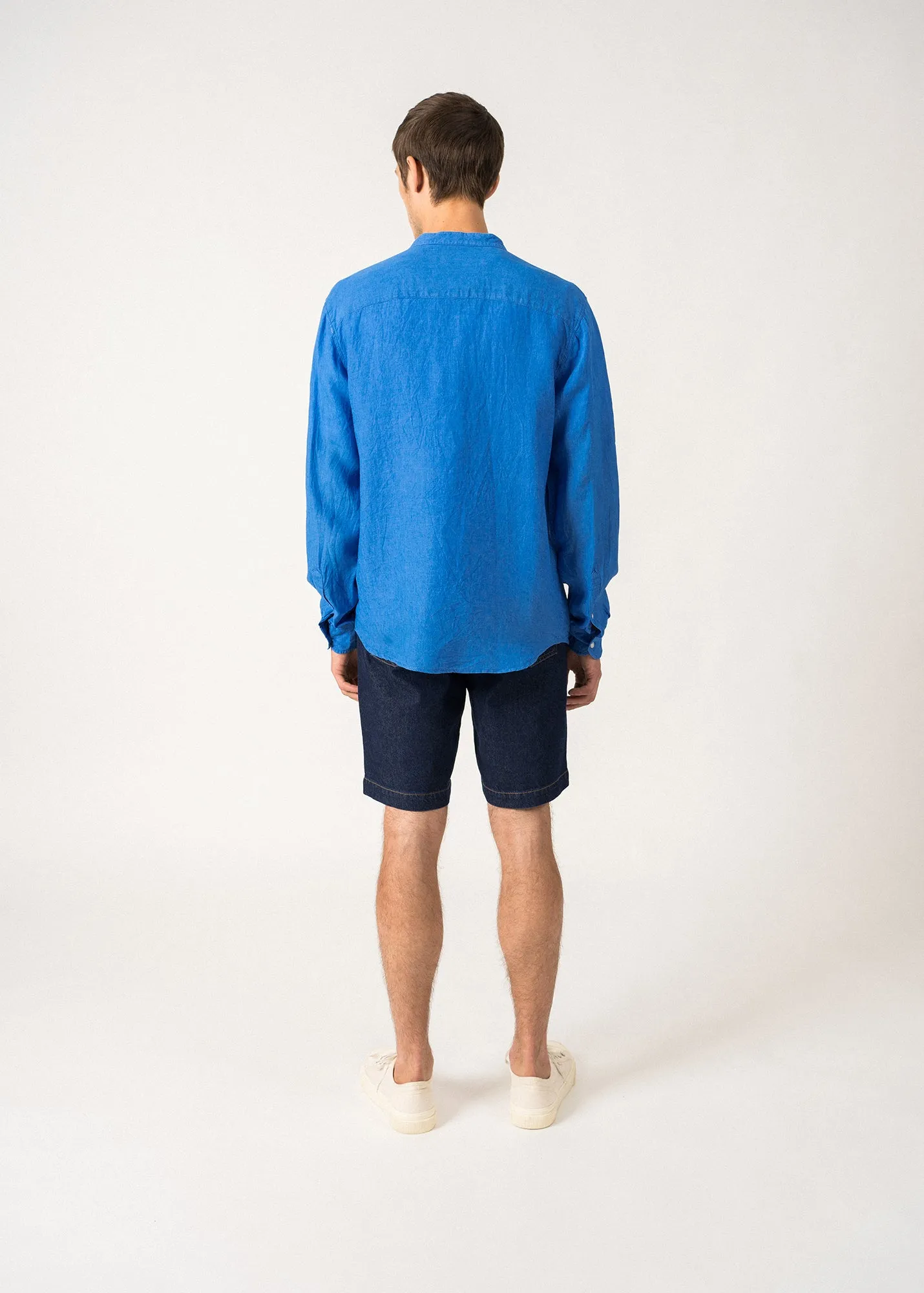 Chemise en lin Claudio - manches longues (MER)