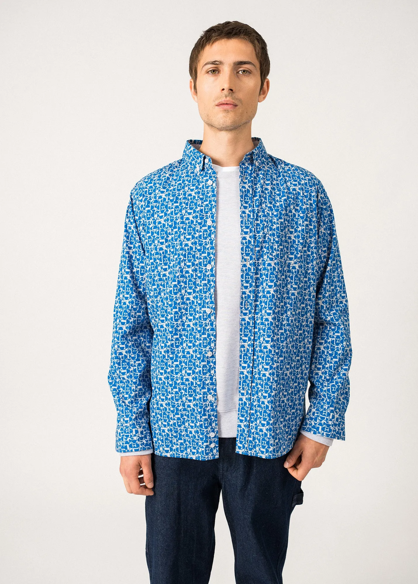 Chemise imprime Nuno - en coton (CAP GRAPHIC)