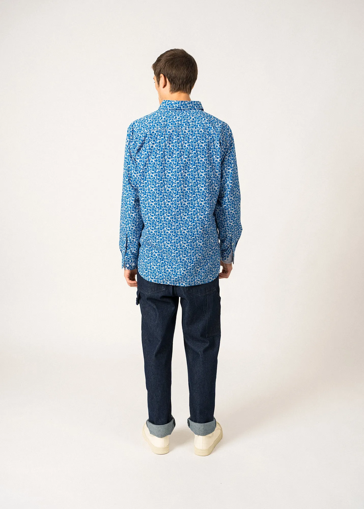 Chemise imprime Nuno - en coton (CAP GRAPHIC)