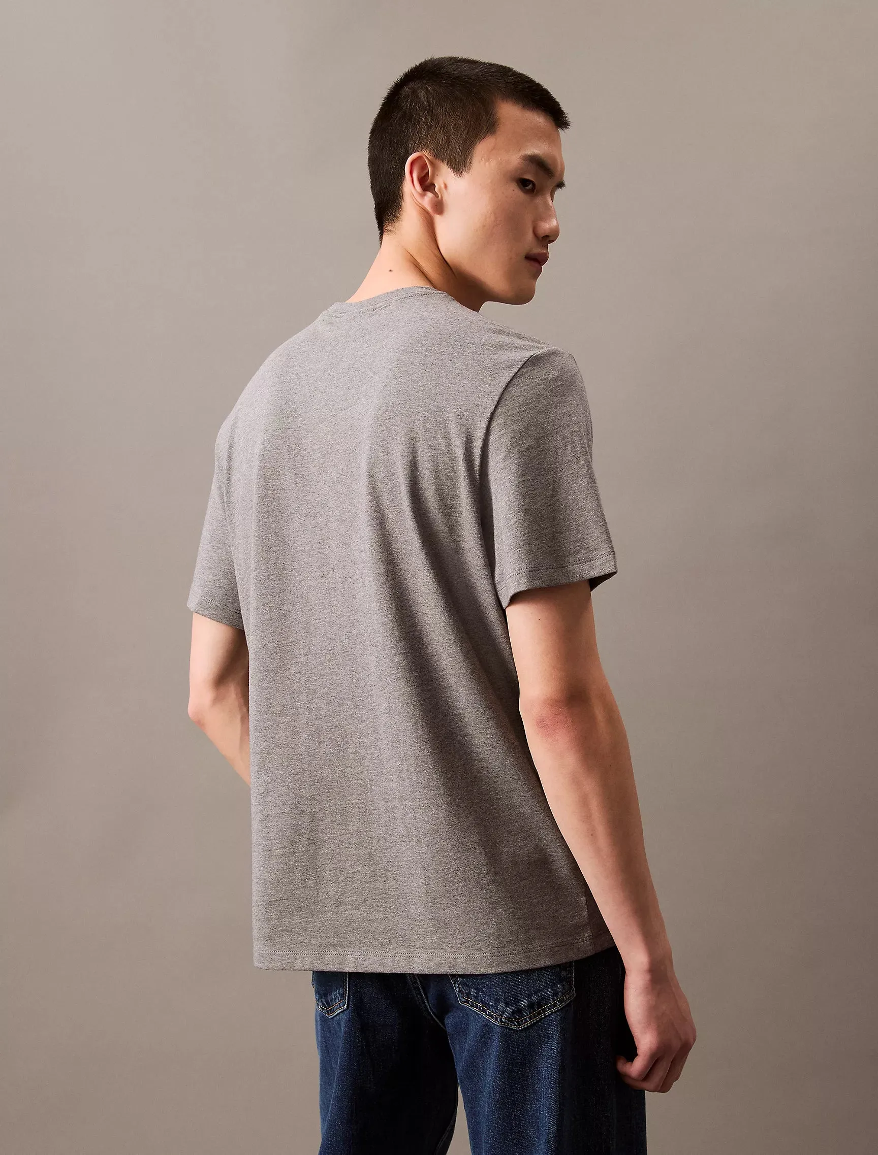 CK Monogram Logo Tee - Men