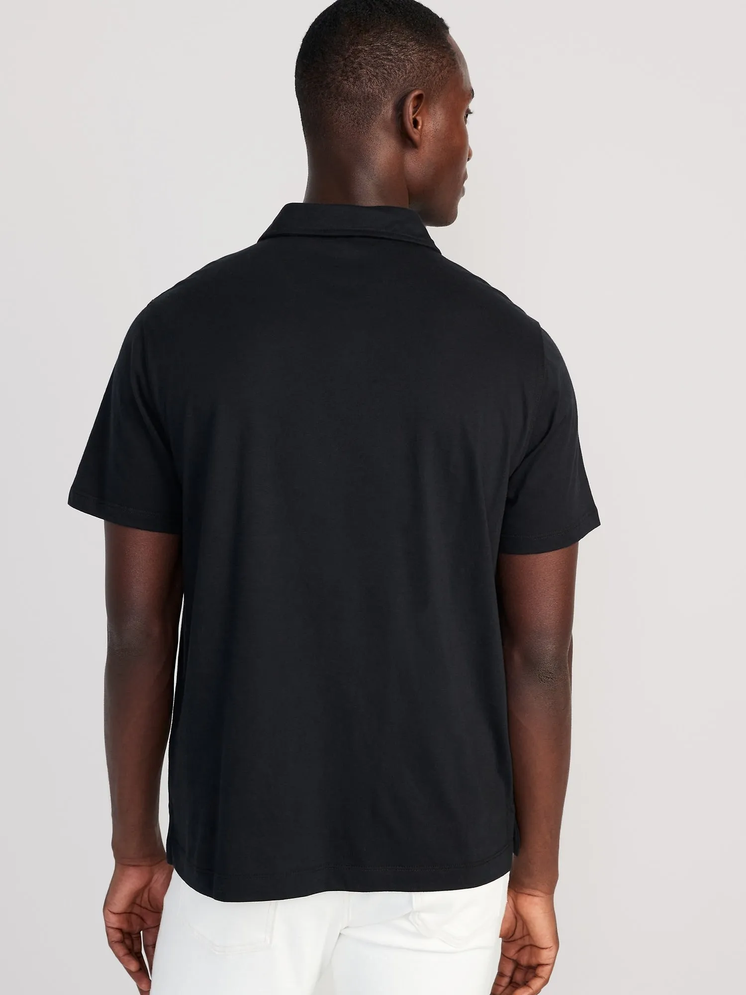 Classic Fit Jersey Polo for Men