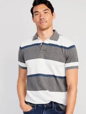 Classic Fit Pique Polo for Men