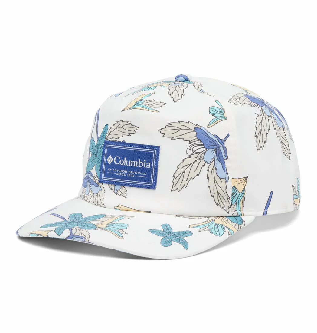 Columbia Unisex White Punchbowl Printed Snap Back