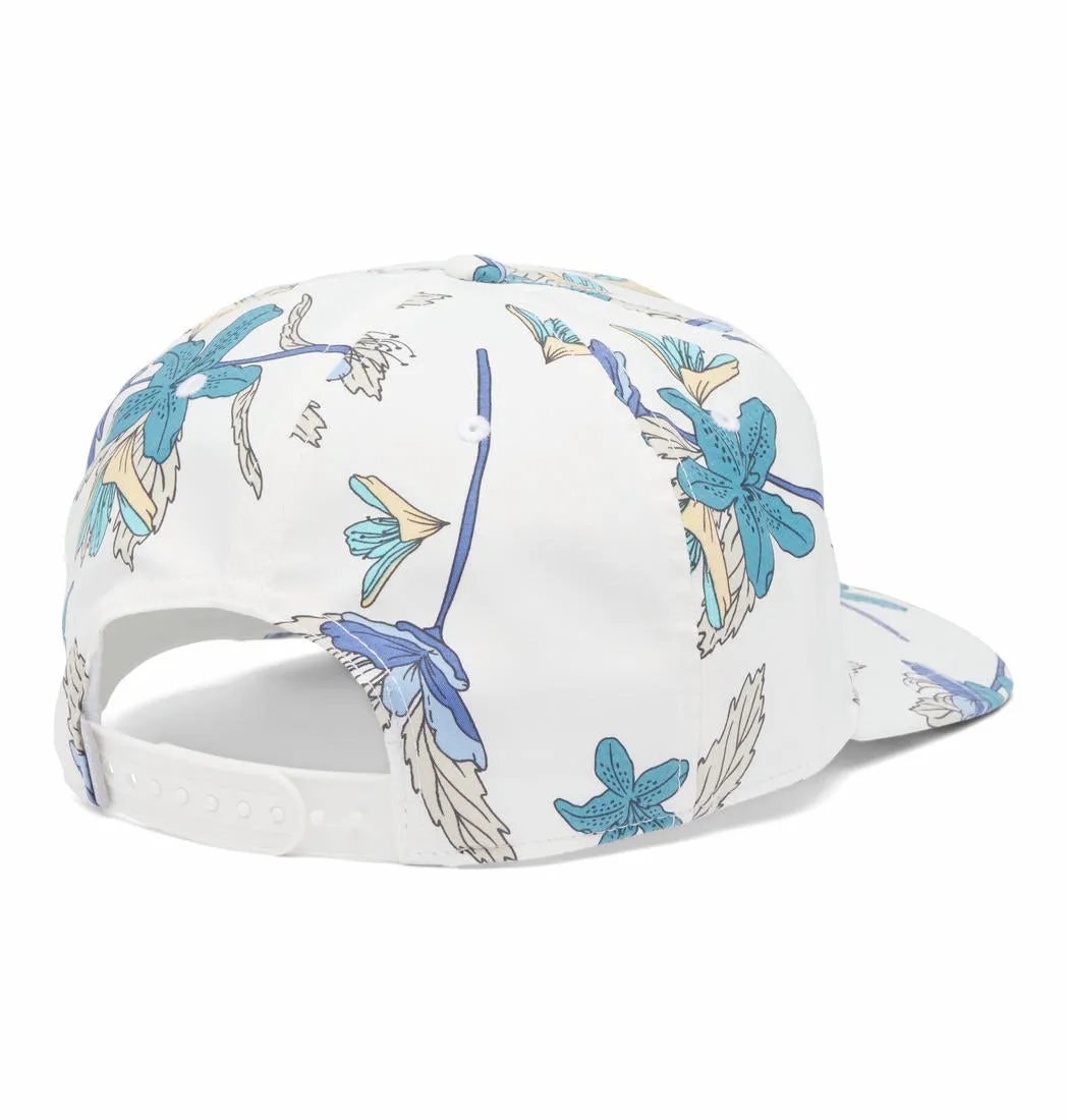 Columbia Unisex White Punchbowl Printed Snap Back