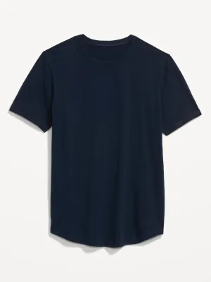 Curved-Hem T-Shirt for Men