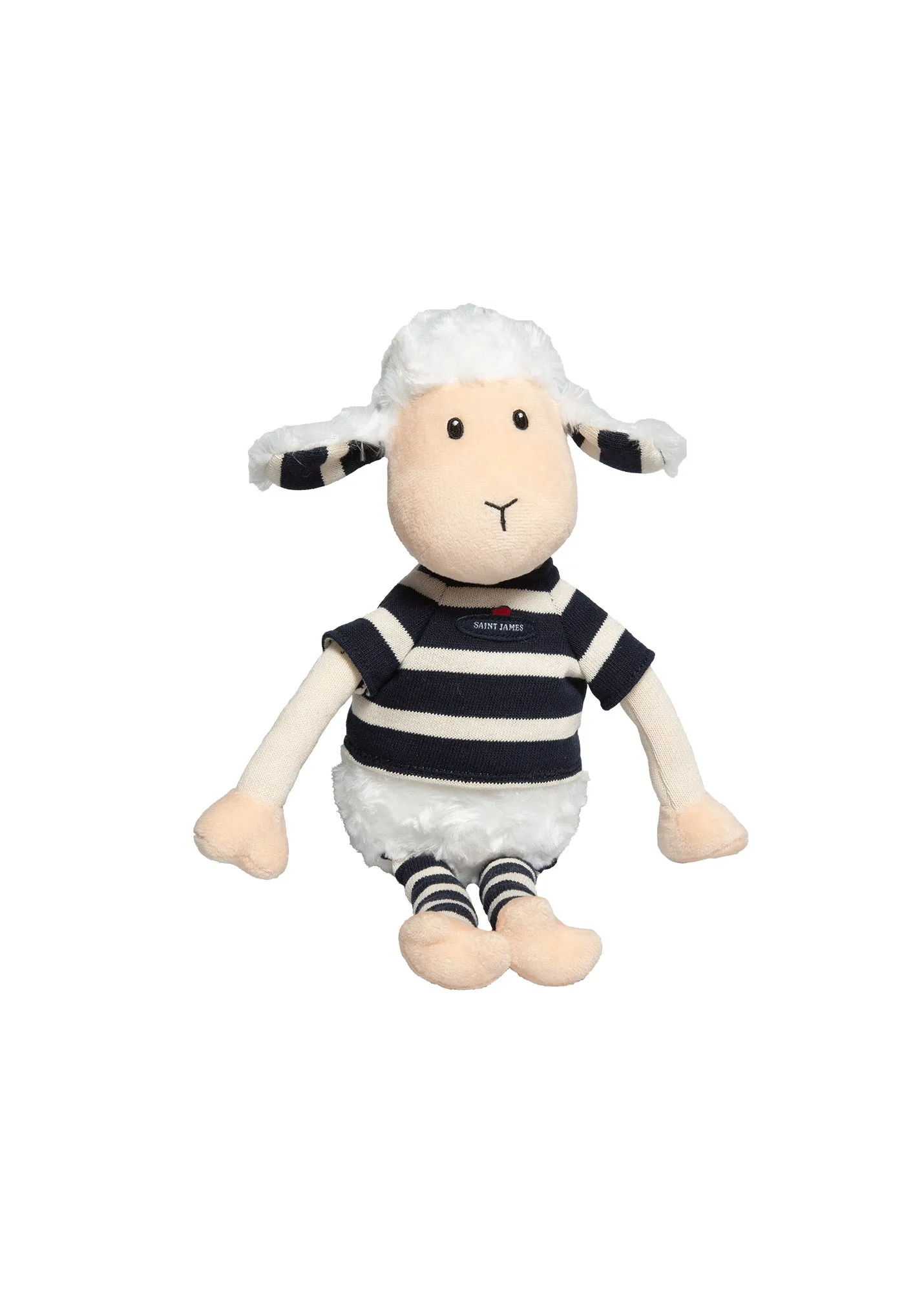 Doudou Agneau - en Marinire SAINT JAMES iconique (MARINE/ECRU)