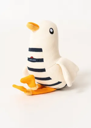 Doudou mouette - raye (ECRU/MARINE)