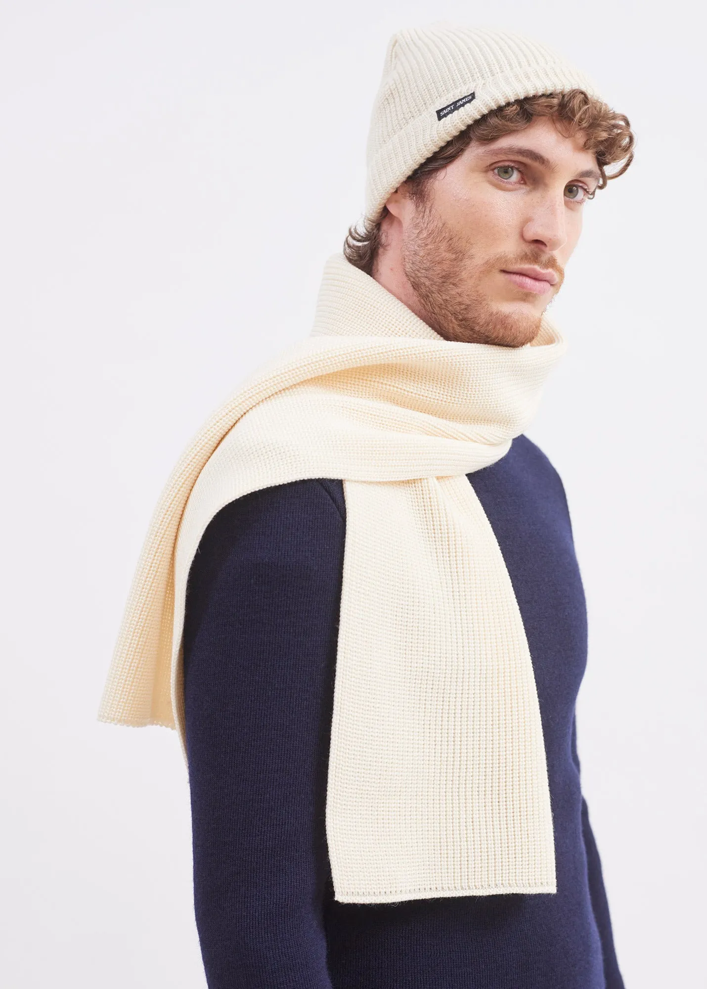 Echarpe Canoe - en laine (ECUME)