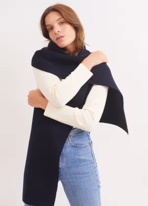 Echarpe Canoe - en laine (NAVY)