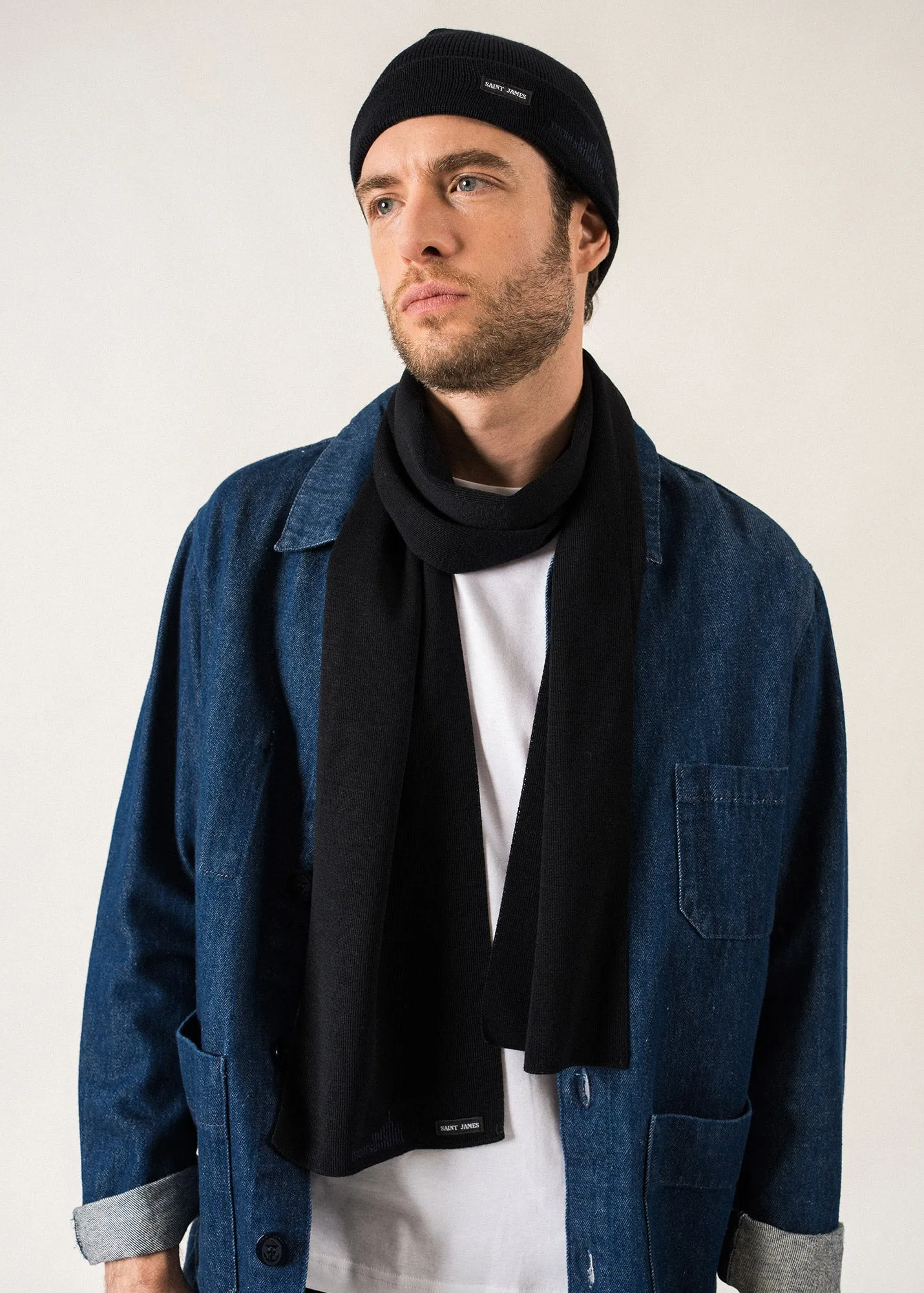 Echarpe EPIC - SAINT JAMES x le Mont Saint-Michel (NAVY)