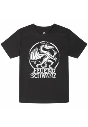Feuerschwanz - Drache Kids  - T-Shirt