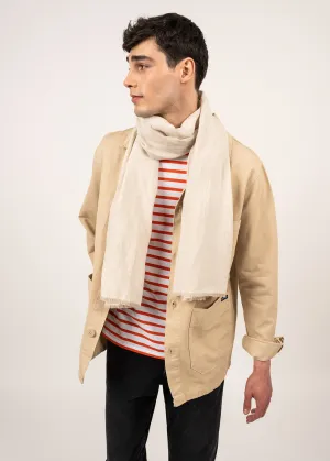 Foulard en lin - fabriqu en France (NATUREL)