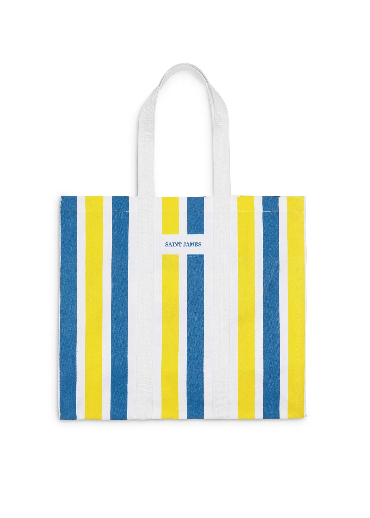 Grand sac cabas ray - en coton (ACIDULE/MER)