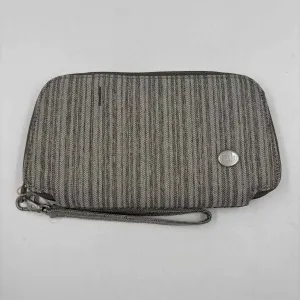 Haiku Women's Gray New with Tags Stripe Wristlet