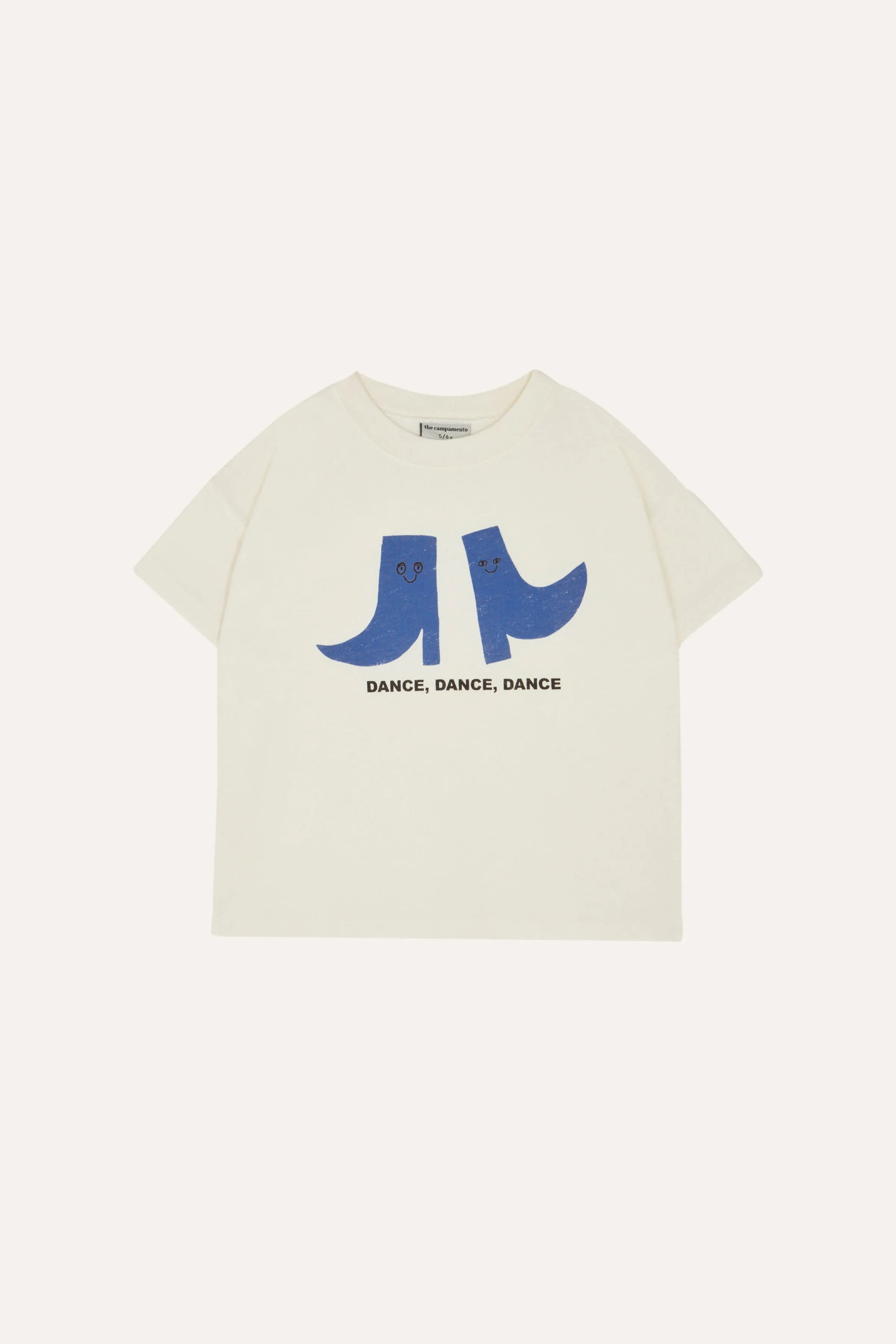 Happy Boots Ecru Tee (Kids)
