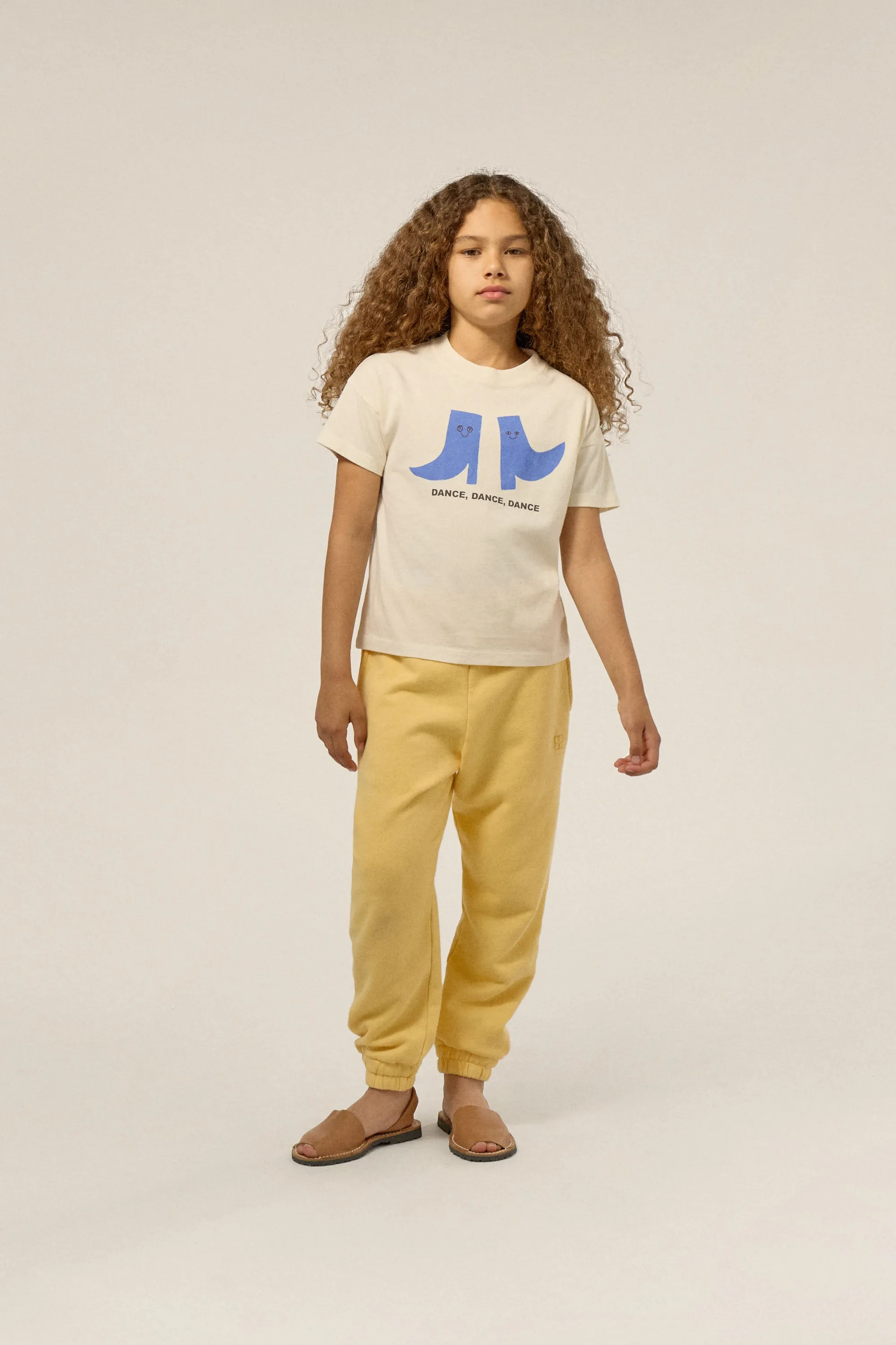 Happy Boots Ecru Tee (Kids)