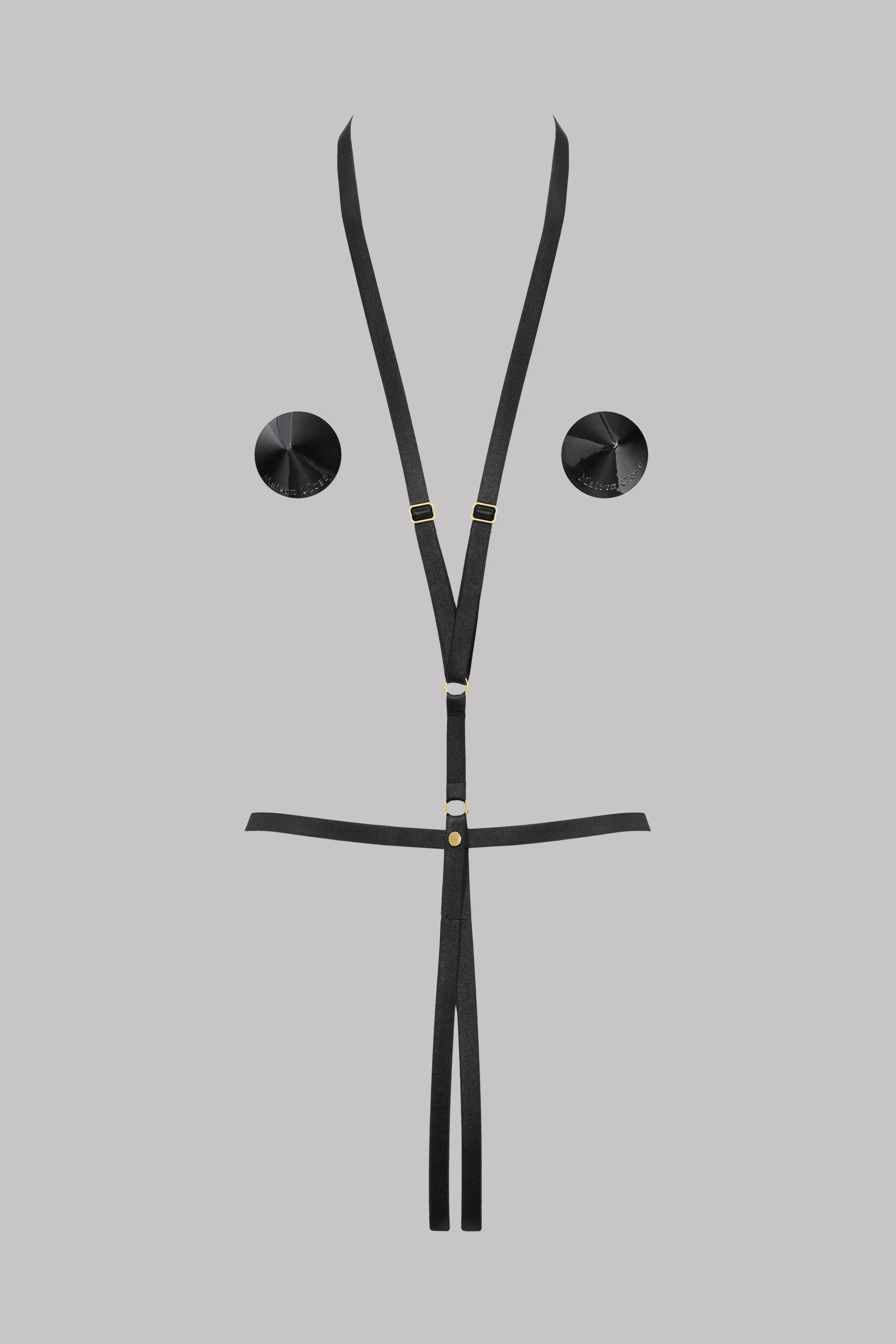 Harness & Nipple covers - Jeux Magntiques Maison Close