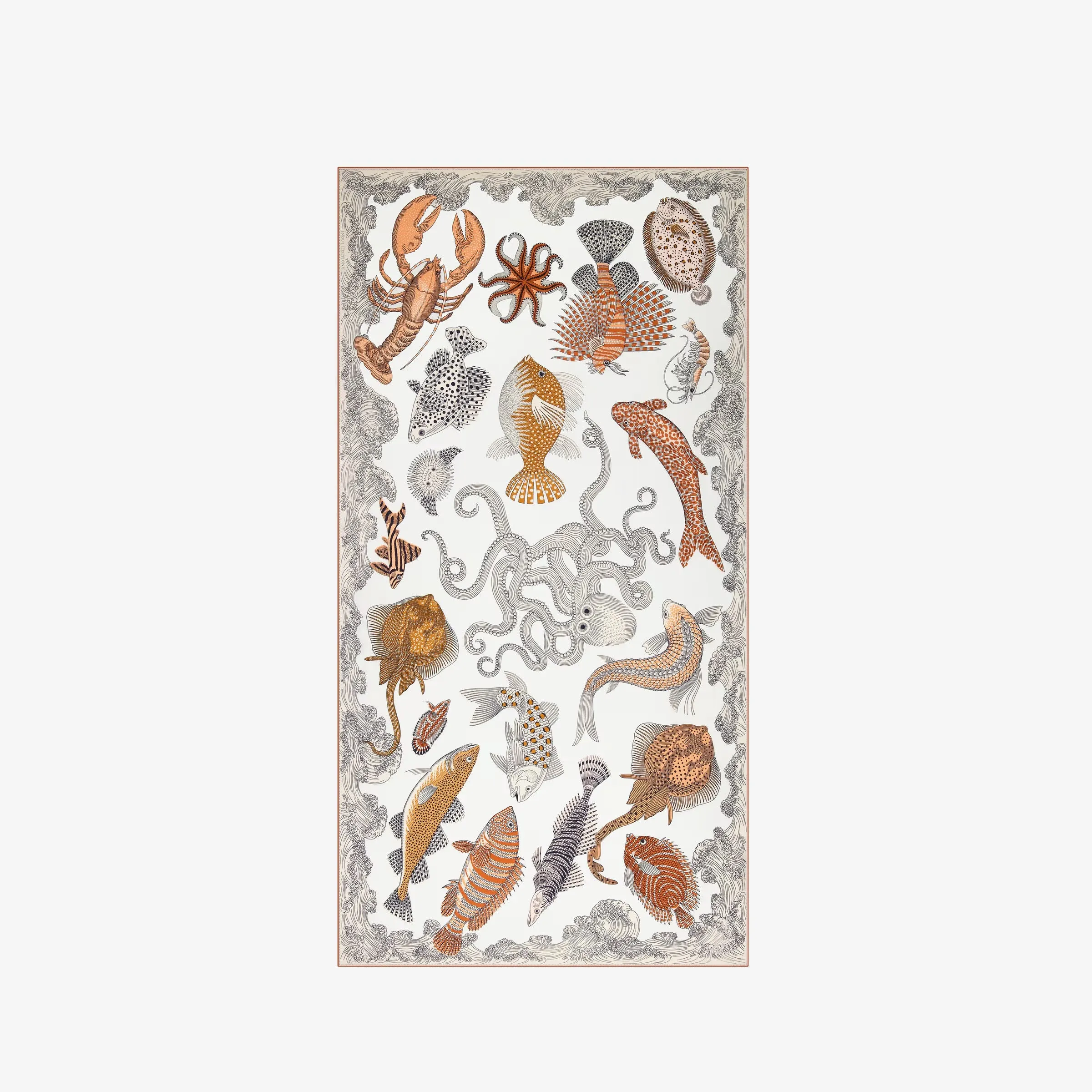 INOUI EDITIONS - POSEIDON COTTON SILK SCARF