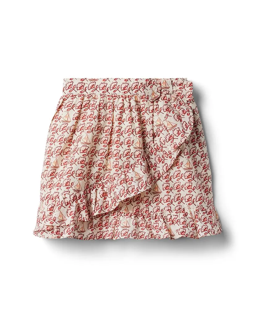 Janie and Jack x Disney Moana Wayfinder Floral Skirt