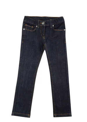 Jean coupe slim Mimosa enfant - en denim (BRUT)