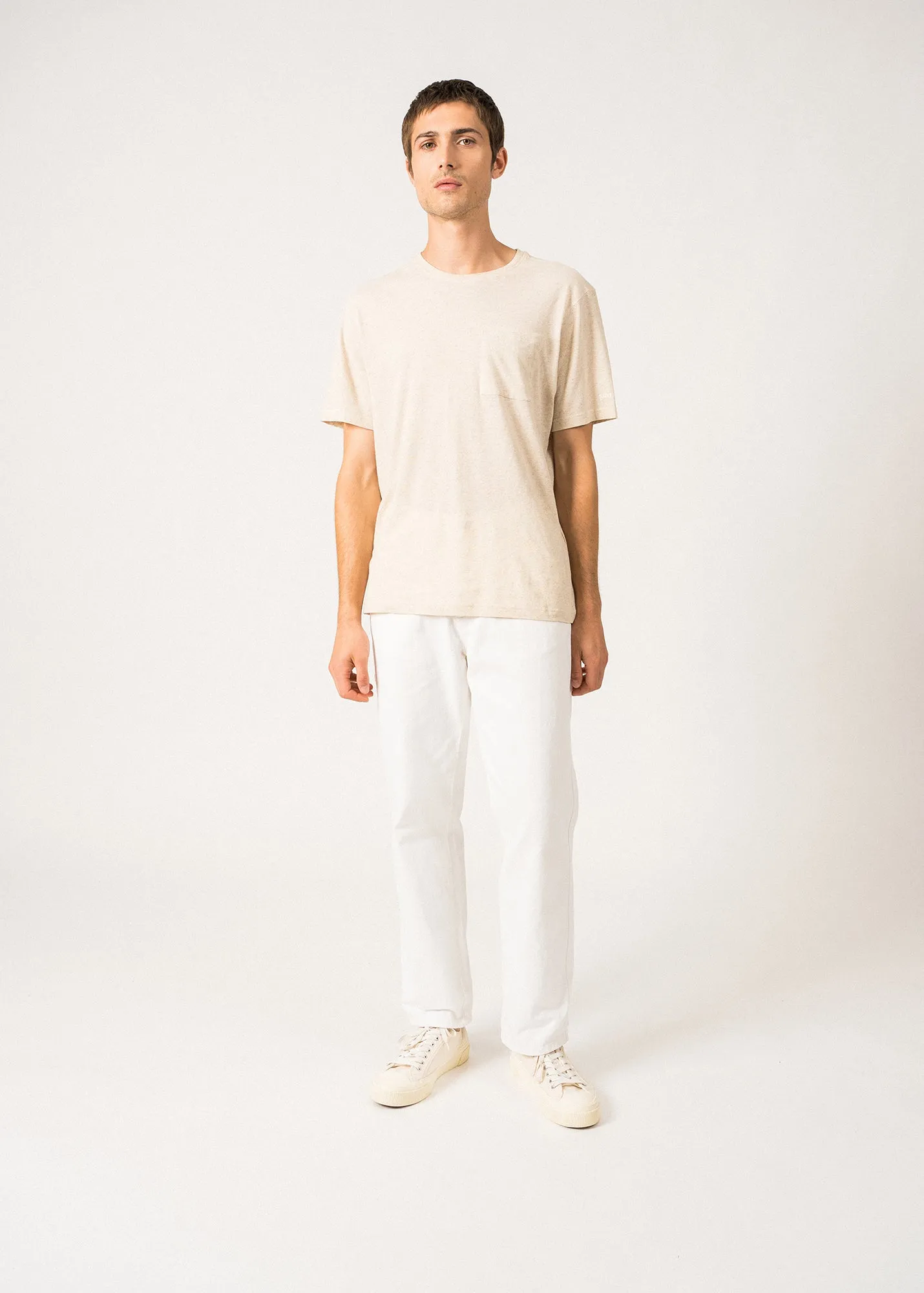 Jean style carpenter Axel - en denim de coton (CRAIE)