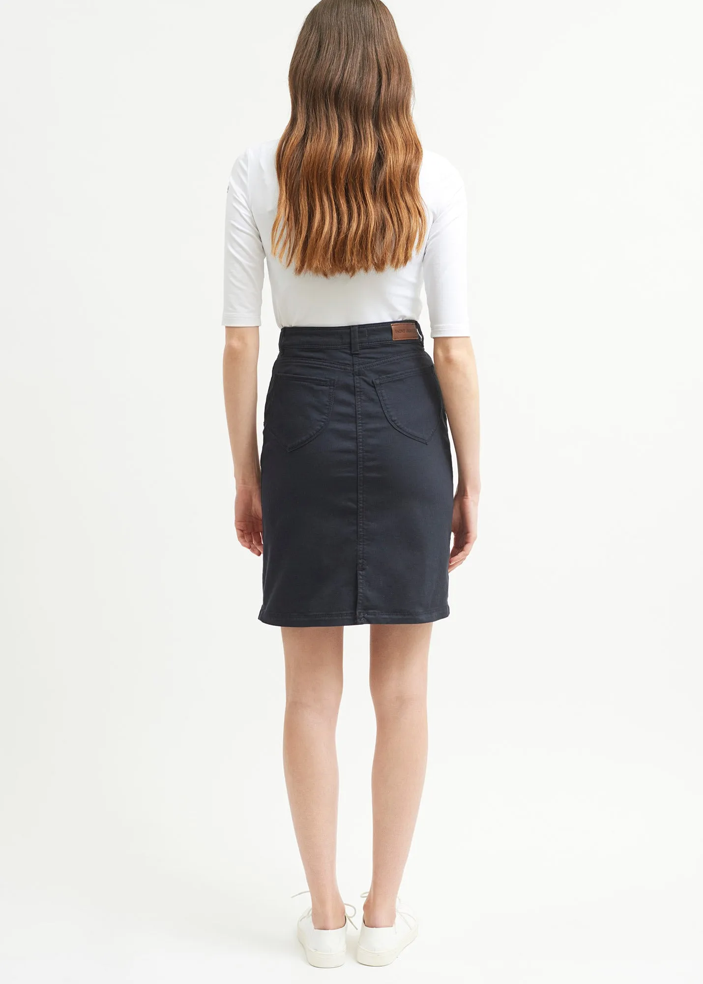 Jupe Elfy - en denim (NAVY)