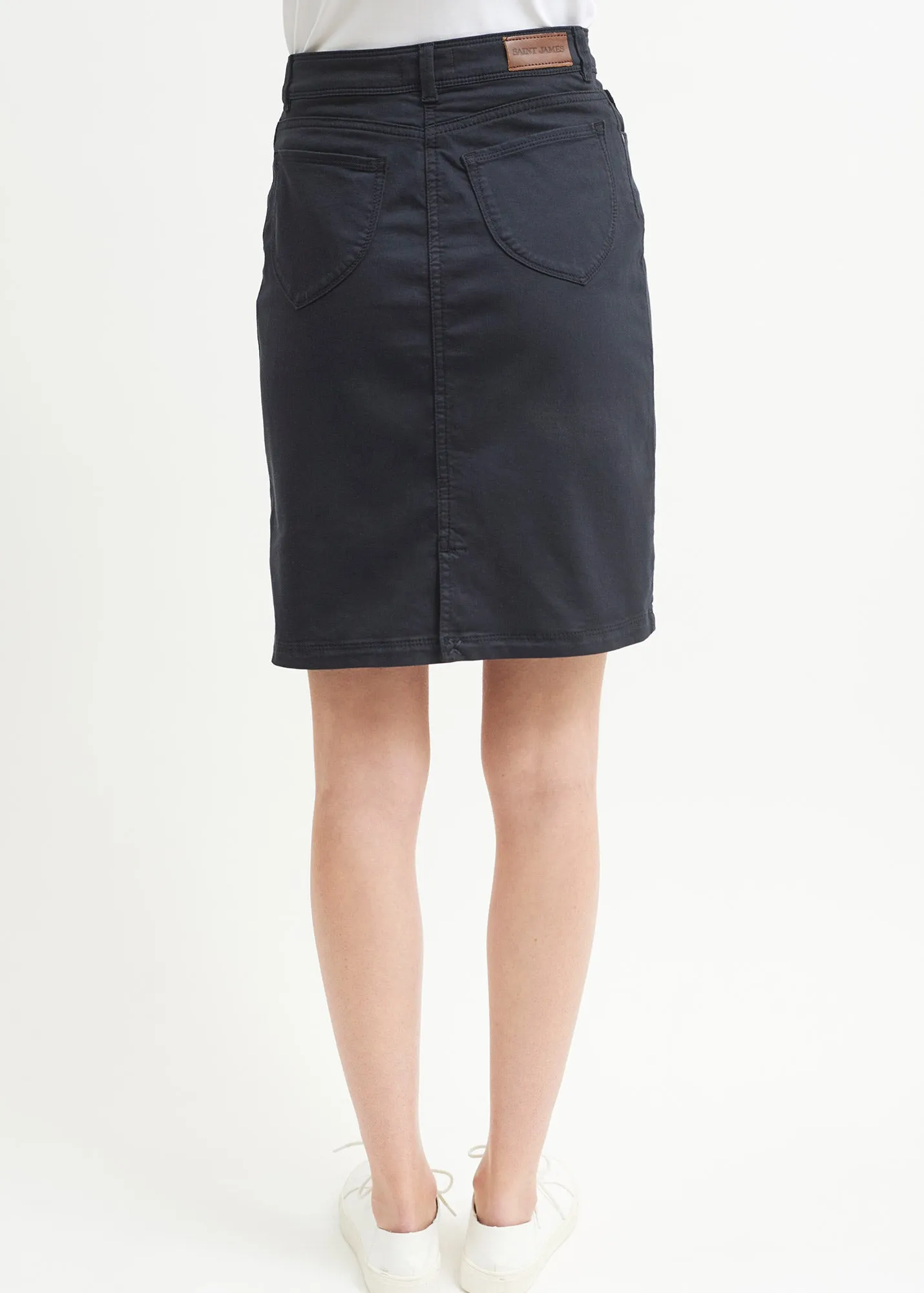 Jupe Elfy - en denim (NAVY)